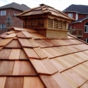 wooden 10 by 14 foot oval gazebo roof