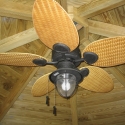 wooden 12 foot octagon gazebo with ceiling fan